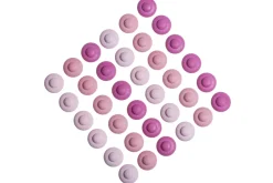 Grapat 36 bloemen - houten Mandala - New