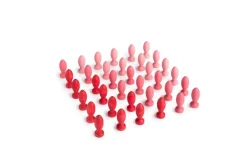 Grapat 36 flower petals - houten Mandala -