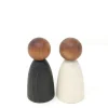 Grapat 2 houten Nins - donker hout - Online