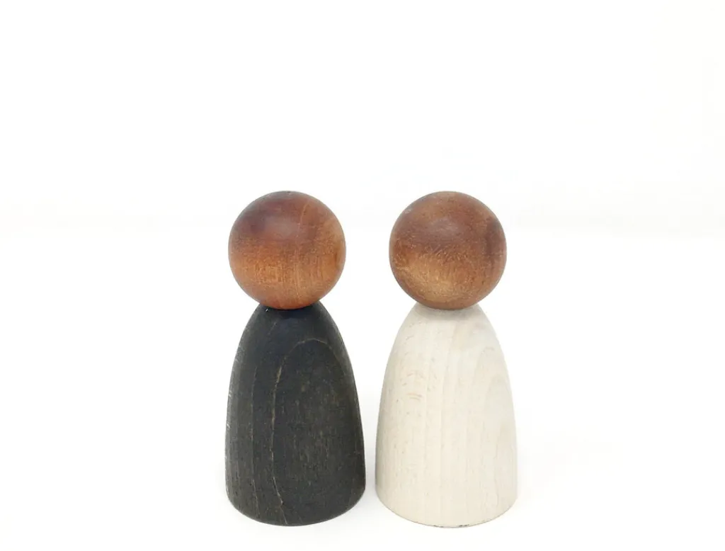 Grapat 2 houten Nins - donker hout - Online
