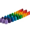 Grapat 36 regenboog eitjes - houten Mandala - Hot