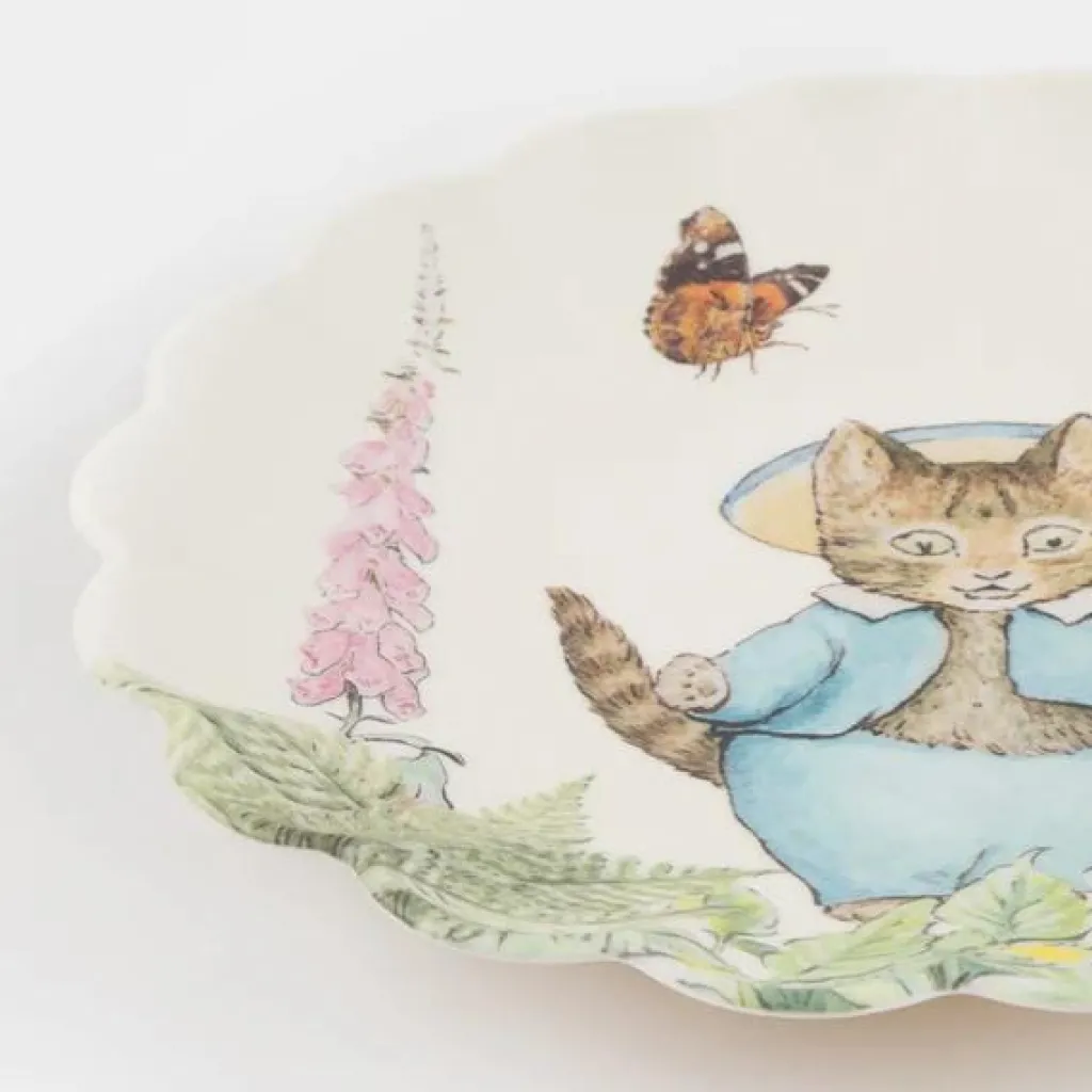Meri Meri Assiettes réutilisables en mélamine S - Pierre Lapin - Sale