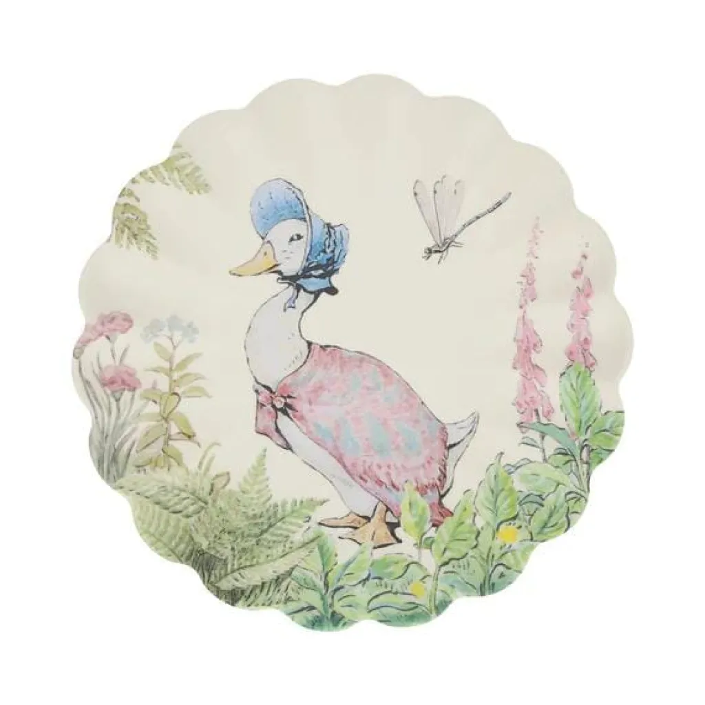 Meri Meri Assiettes réutilisables en mélamine S - Pierre Lapin - Sale
