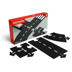 WaytoPlay Autobaan Ringroad - 12 stuks - Hot