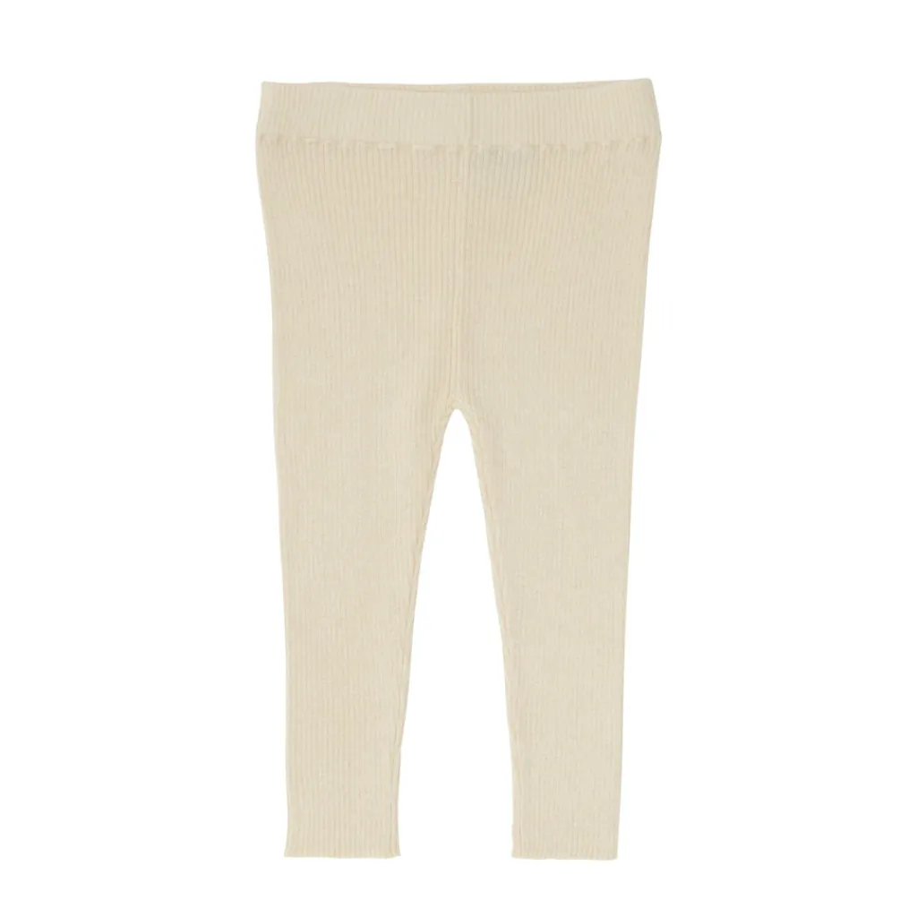 FUB Baby Slim Rib leggings - ecru - New