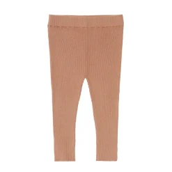 FUB Baby Slim Rib leggings - sandstone -