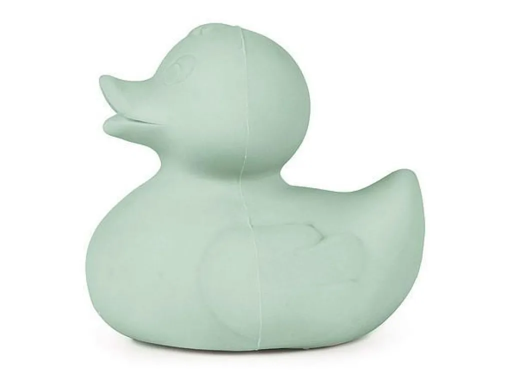 Oli & Carol Badspeeltje eend pastel - Mint - Clearance