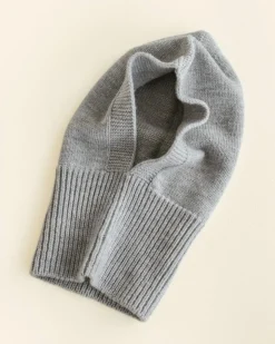 Hvid Balaclava Eddy - Grey melange - Outlet
