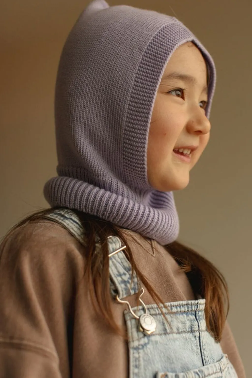 Hvid Balaclava Eddy - Lilac - Clearance