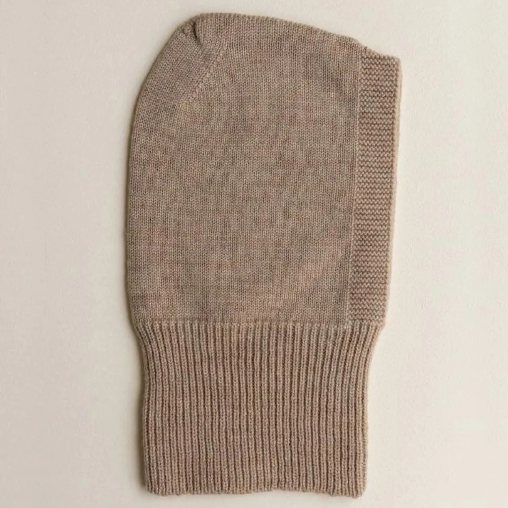 Hvid Balaclava Eddy - Sand -