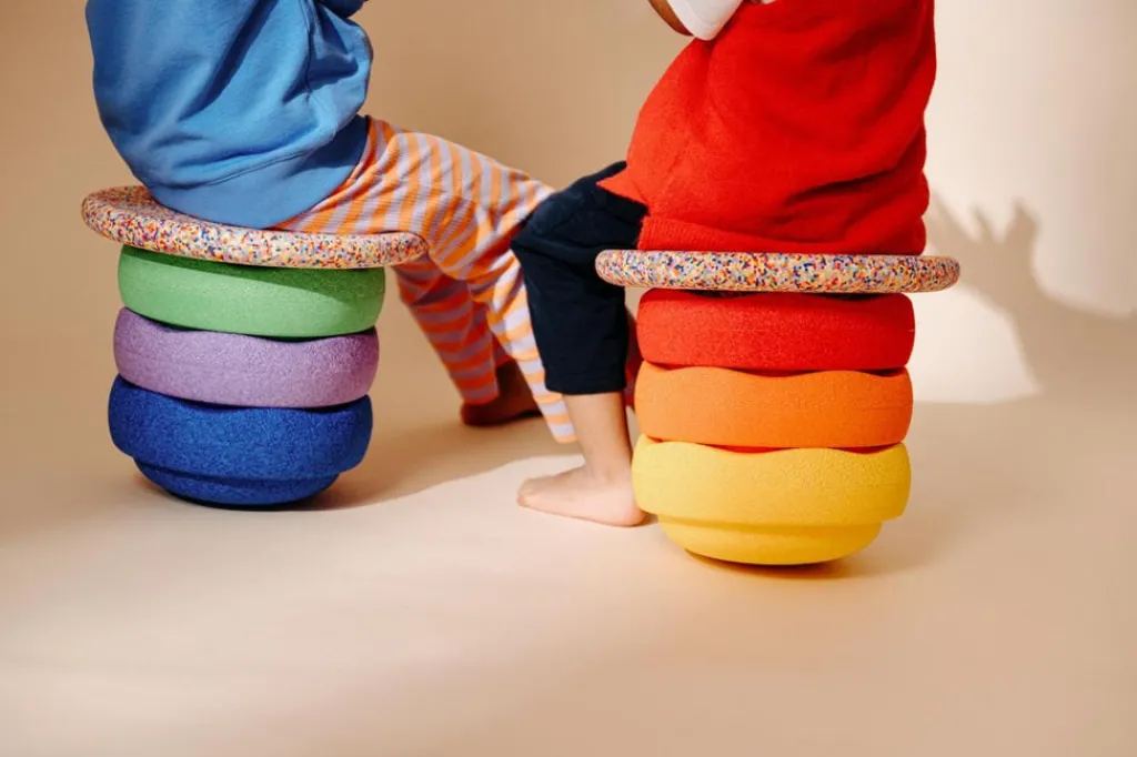 Stapelstein Balance board - Super Confetti - Outlet