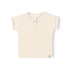 Nixnut Be T-shirt - Pearl -