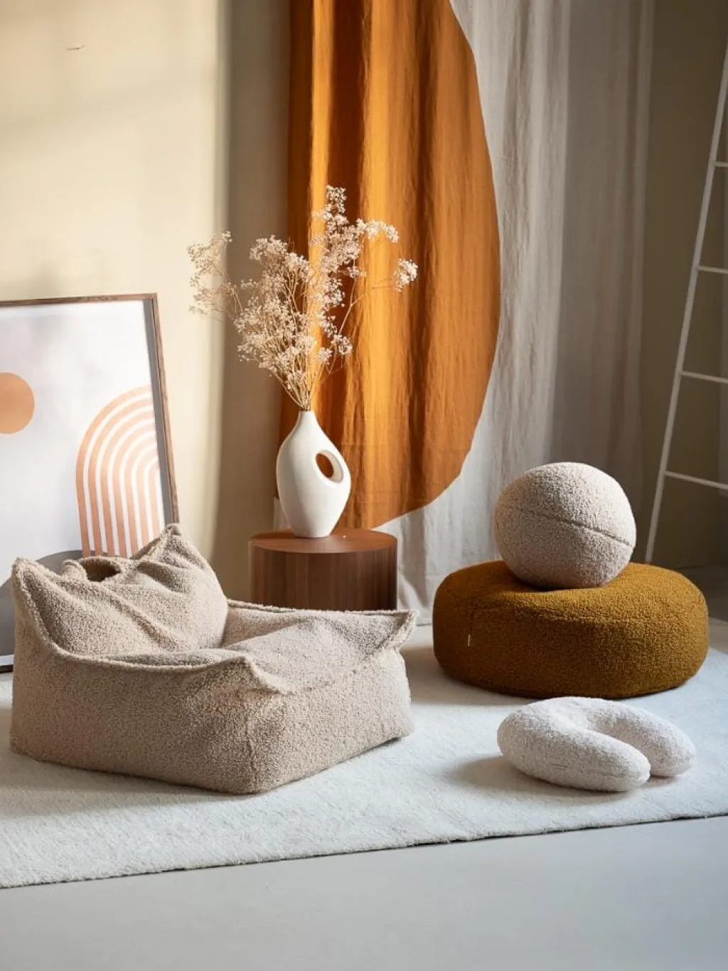 Wigiwama Beanbag Chair - Biscuit - Online