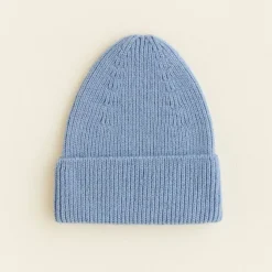 Hvid Beanie Fonzie Kids - Light Blue - Online