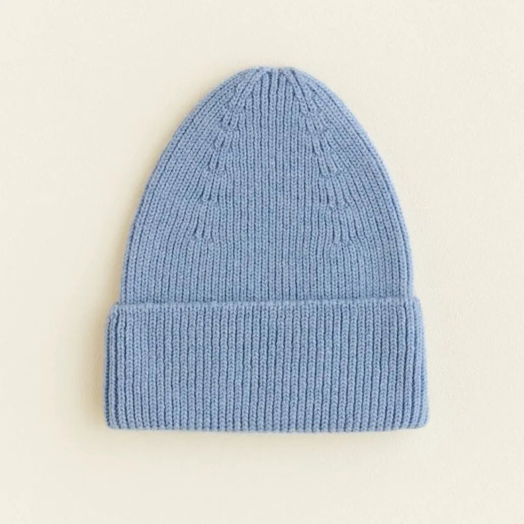 Hvid Beanie Fonzie Kids - Light Blue - Online