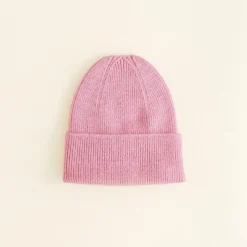 Hvid Beanie Fonzie Newborn - Cotton candy - Online