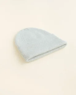 Hvid Beanie Fonzie Newborn - Light Grey - New