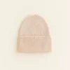Hvid Beanie Fonzie Newborn - Oat - Outlet