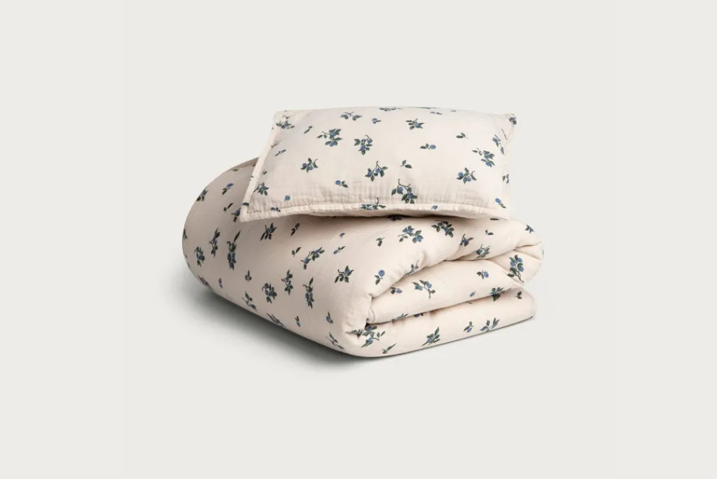 Garbo & Friends Bed Set Single 140x200 cm - Blueberry - Best