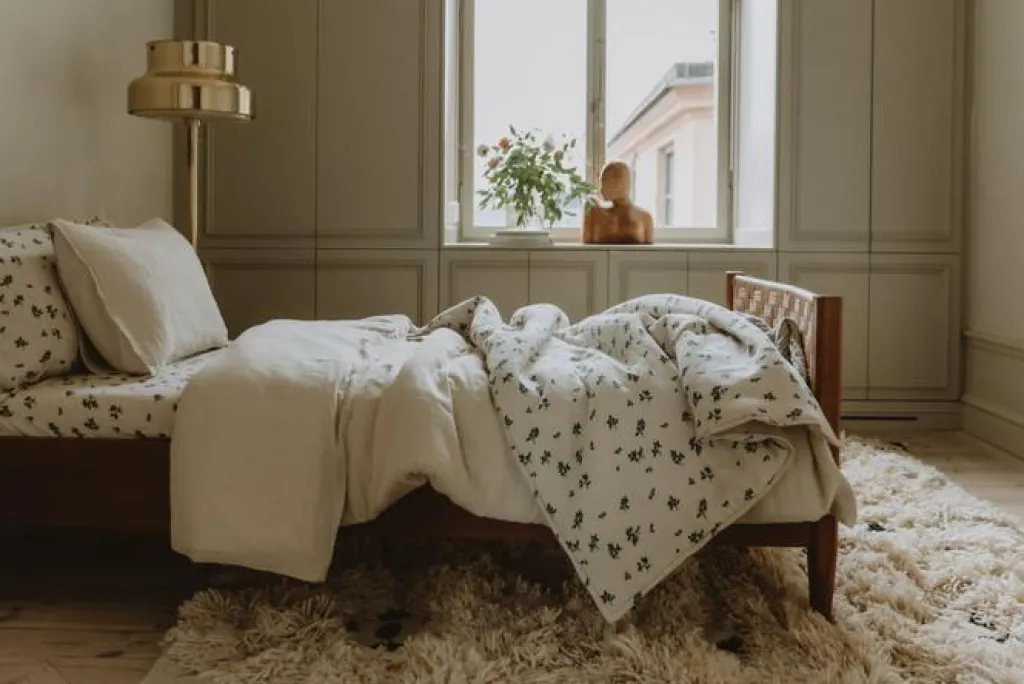 Garbo & Friends Bed Set Single 140x200 cm - Blueberry - Best