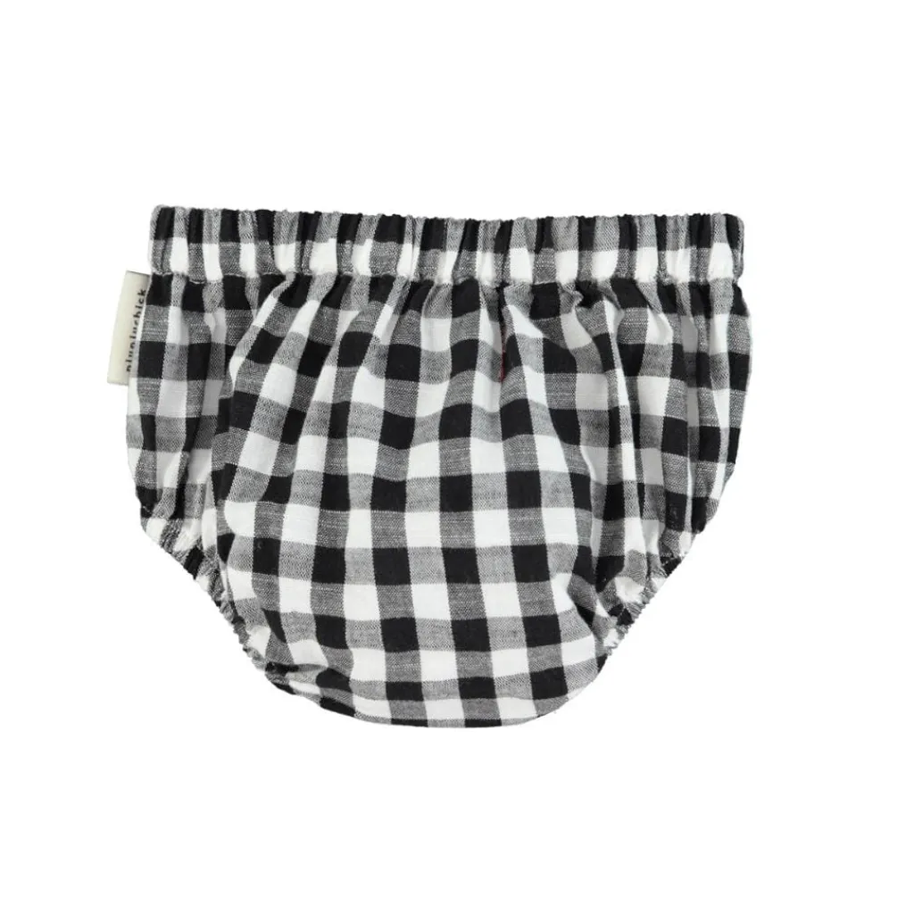 Piupiuchick Bloomers - Zwart met wit geruit - Discount