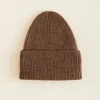 Hvid bonnet adulte fonzie - moka -