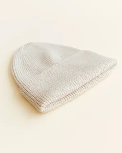 Hvid Bonnet Fonzie Adulte - Crème - Discount