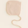 Hvid Bonnet Newborn - Oat - Discount