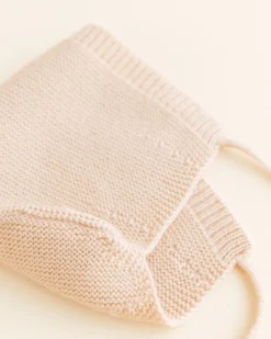 Hvid Bonnet Newborn - Oat - Discount