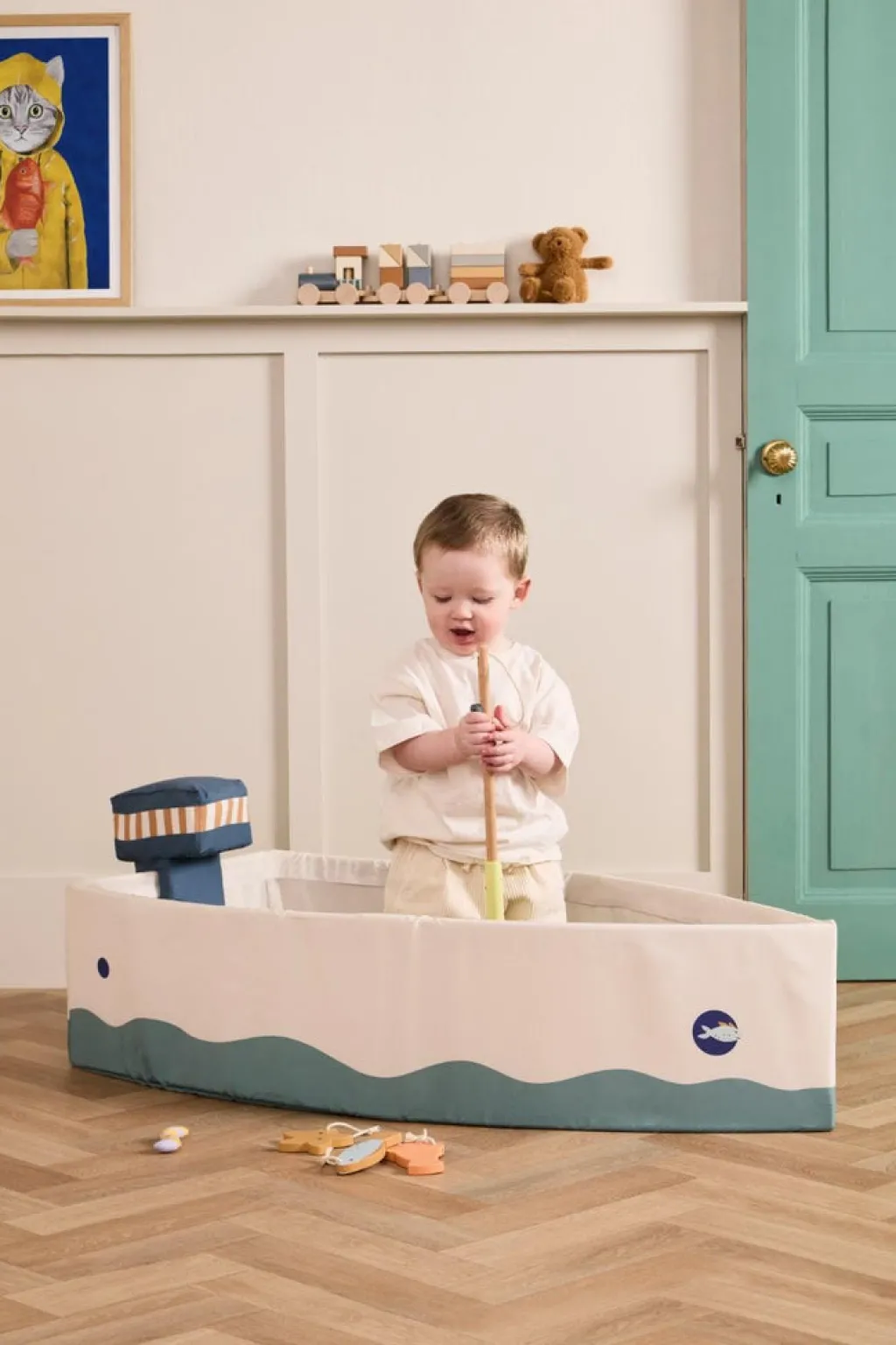 Kid's Concept Boot met visset - Hot