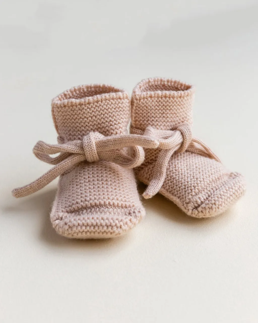 Hvid Booties - Apricot -