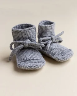 Hvid Booties - Grey Melange -