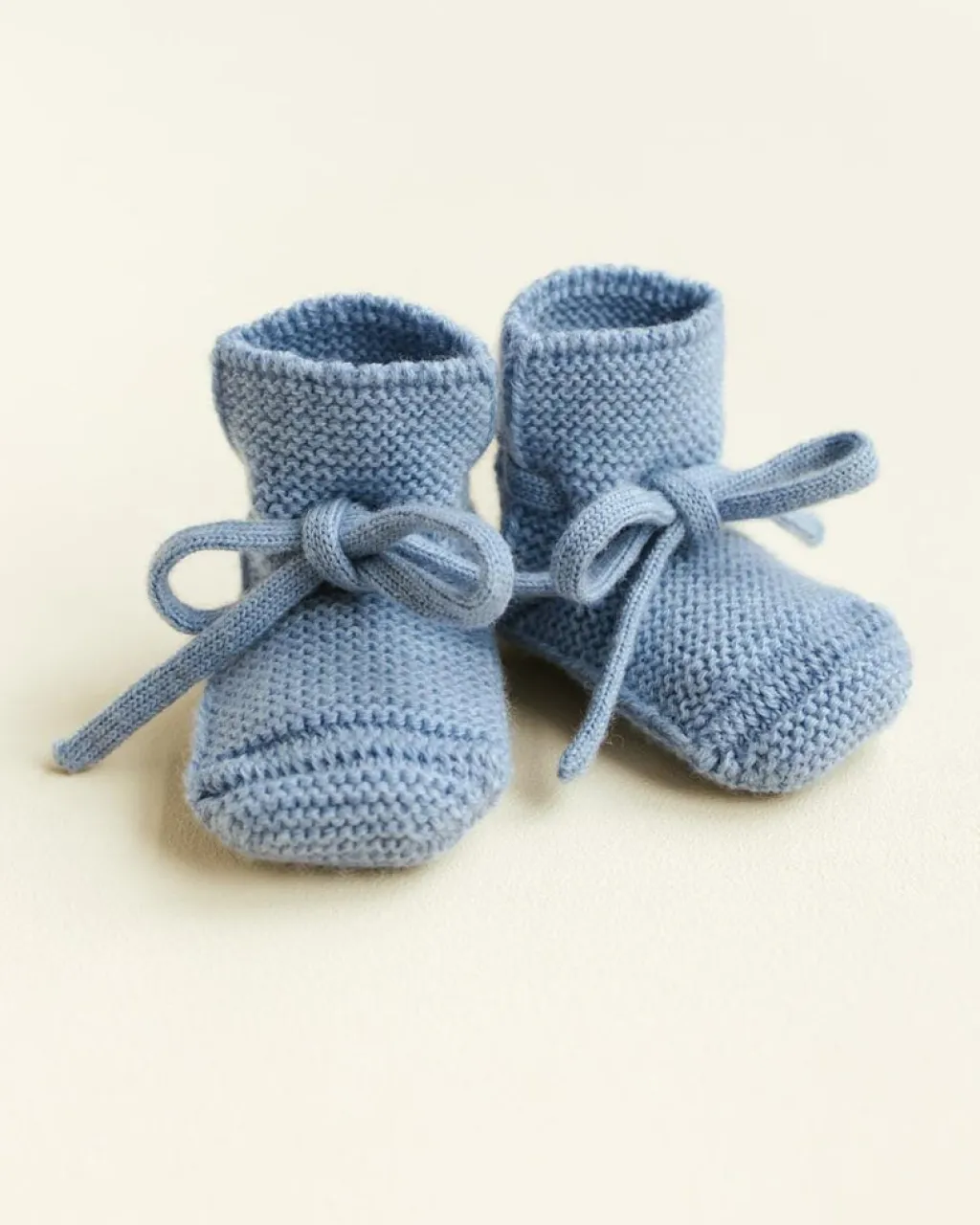 Hvid Booties - Light Blue - Discount