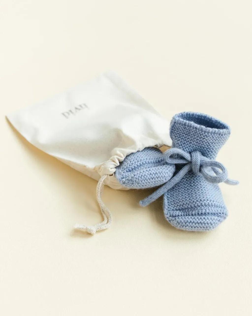 Hvid Booties - Light Blue - Discount