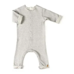 Nixnut Born onesie lange mouwen - Grey - Best
