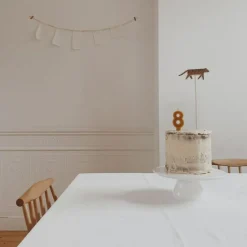 Kalina Bougie d'anniversaire en cire d'abeille naturelle - Best