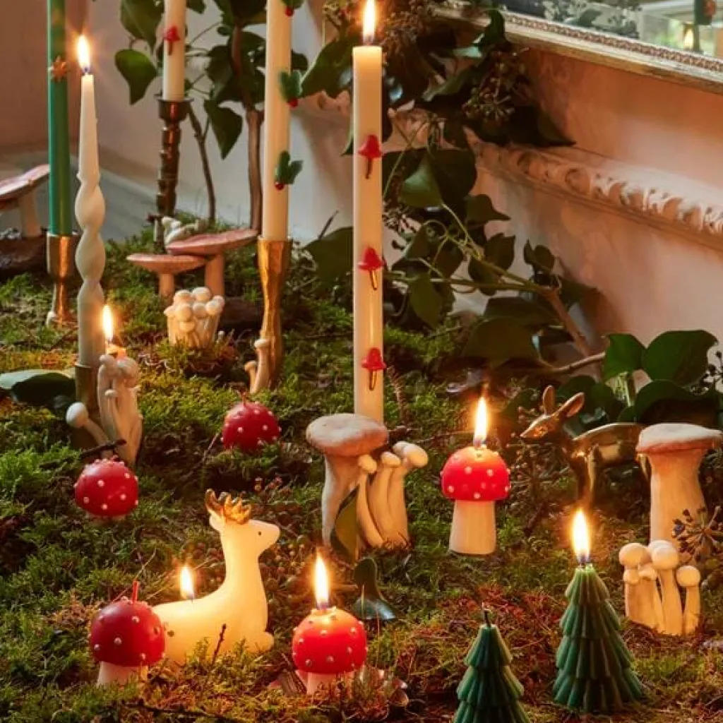 Meri Meri Bougies - Forêt d'hiver - Outlet