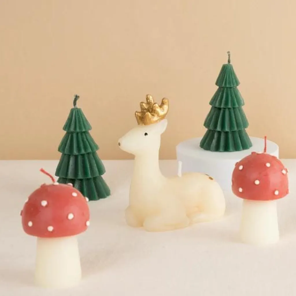 Meri Meri Bougies - Forêt d'hiver - Outlet