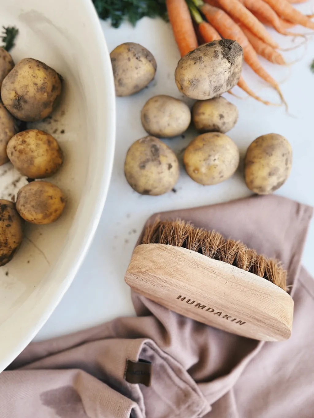 Humdakin Brosse à légumes Veggie brush - 13cm - Discount