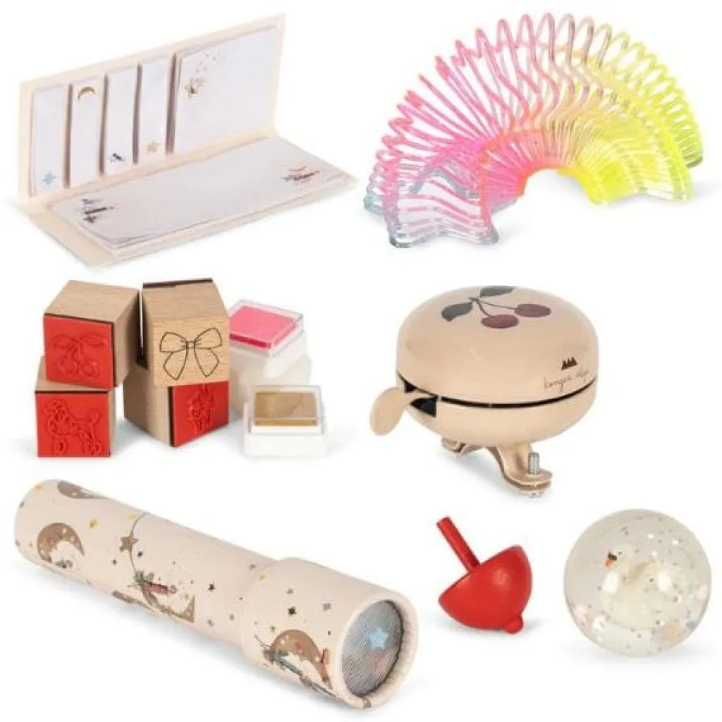 Konges Slojd Calendrier de Noël avec 24 cadeaux - Beige - Discount