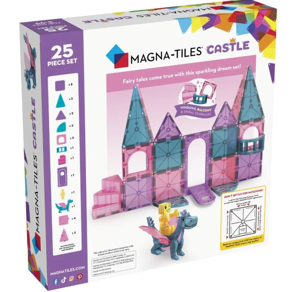 Magna-Tiles Castle set - 25 stuks - New