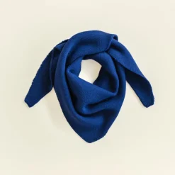 Hvid Écharpe Josephina - Bleu Cobalt -
