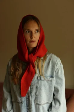 Hvid Écharpe Josephina - Rouge - Sale