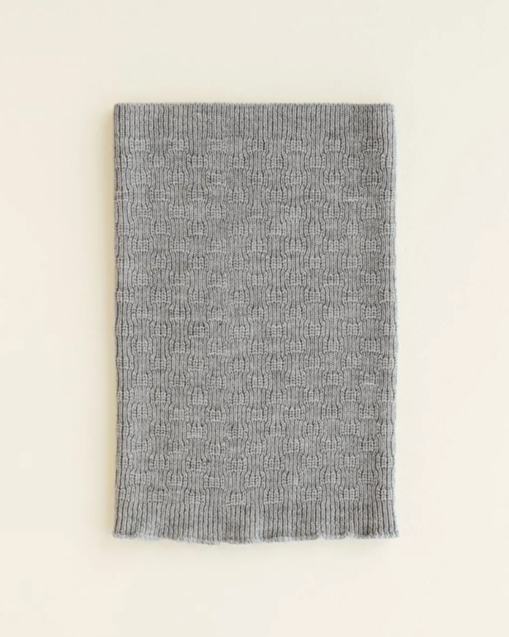 Hvid Écharpe tube Gigi - Gris mélangé - Sale