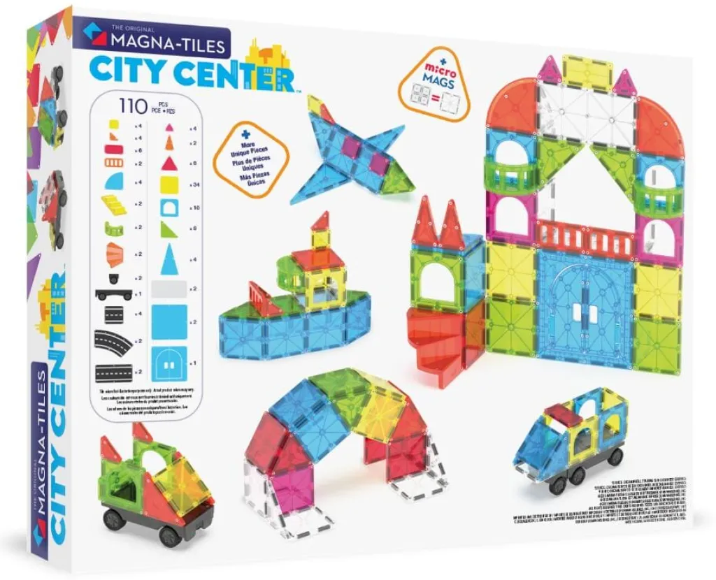 Magna-Tiles City Center set - 110 stuks - Online