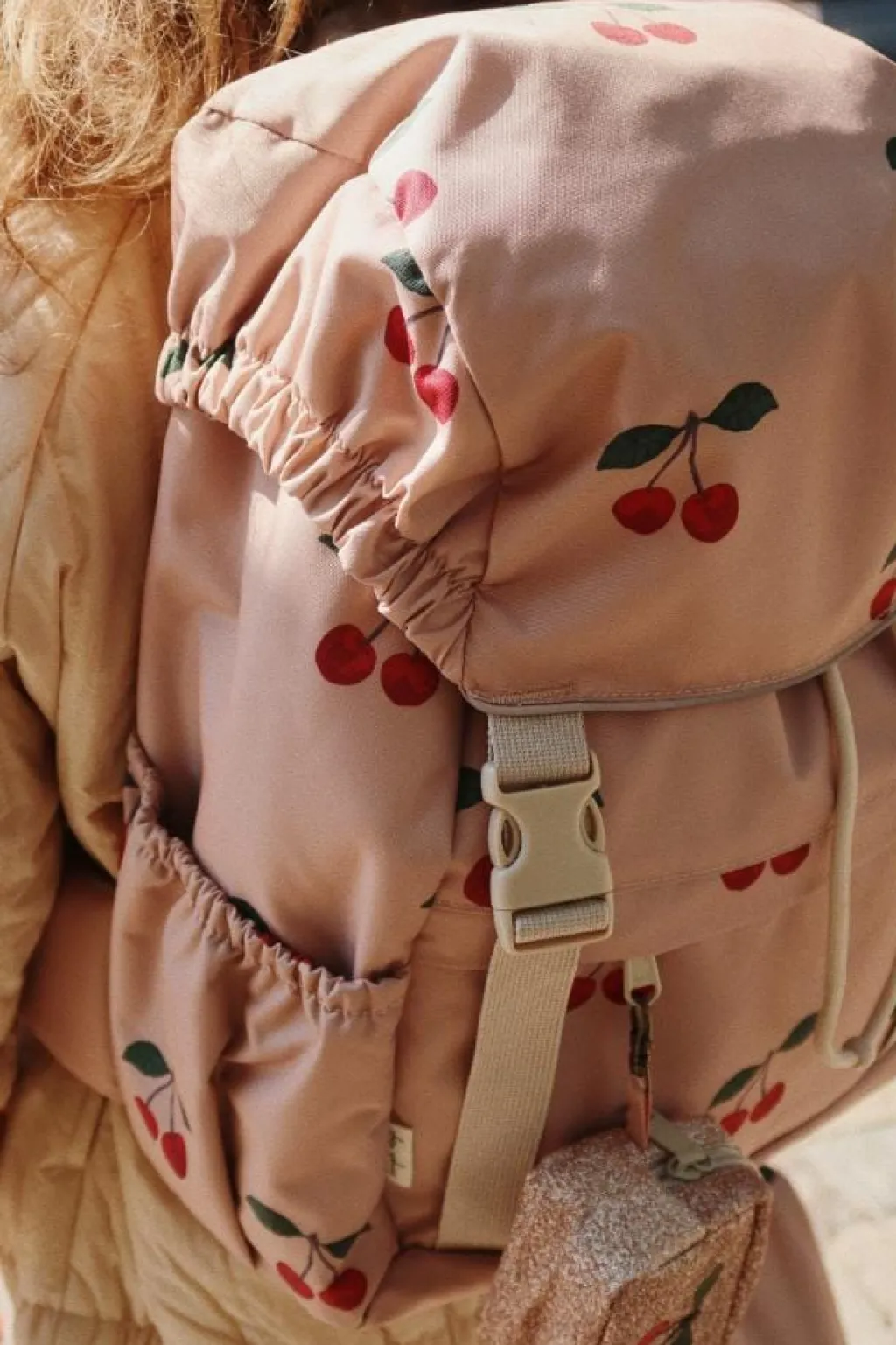 Konges Slojd Clover schooltas - Ma grande cerise -