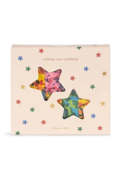 Konges Slojd Confetti krijtjes - Multi star -