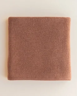 Hvid Couverture Felix - Terracotta - Outlet