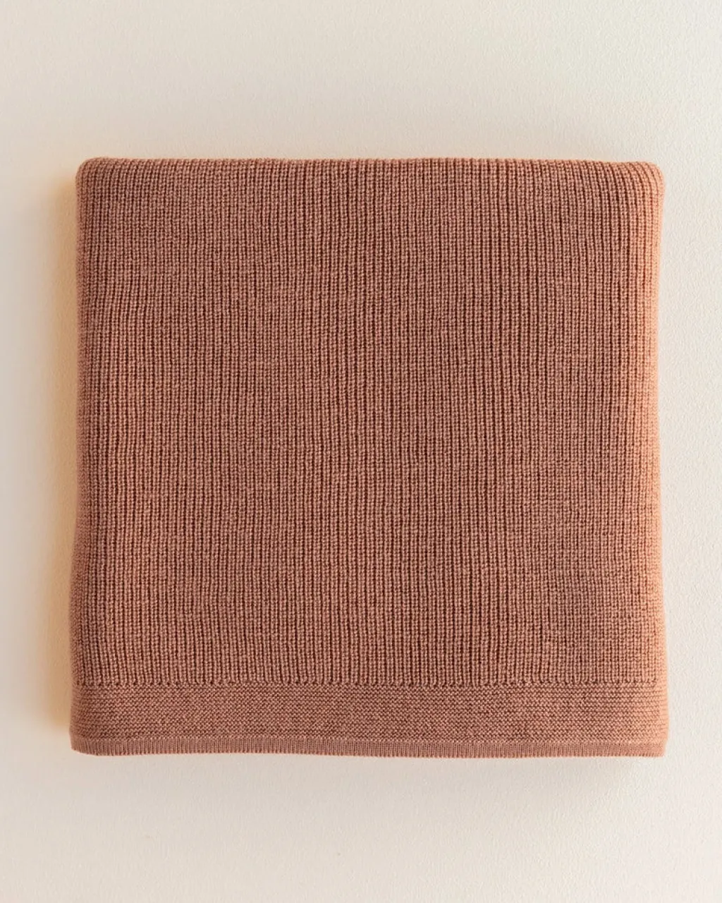 Hvid Couverture Felix - Terracotta - Outlet