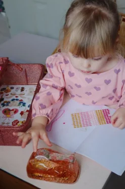Konges Slojd Creatieve caddy - Glitter rose - Hot